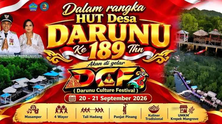 Darunu Culture Festival, Ajang Merawat Budaya dan Promosi Pariwisata