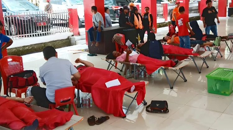Dikawal William Luntungan, Tim Orange Minut Rutin Gelar Aksi Donor Darah