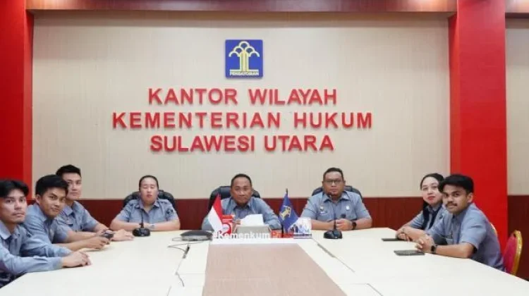 Kemenkum Sulut Ikuti Diskusi Strategi Kebijakan Kemenkum Sulsel