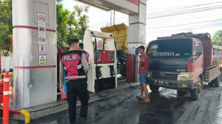 Cegah Penimbunan, Kapolres Kotamobagu Perintahkan Tim Pante Pantau SPBU