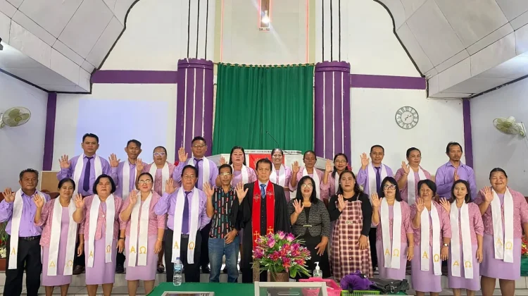 Ibadah Minggu GMIM Petra Poopoh Tekankan Hidup Sehati