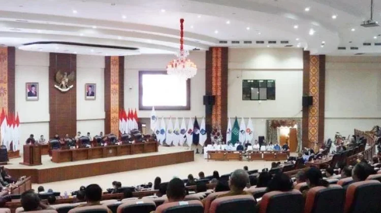 Kemenkum Sulut Hadiri Rapat Paripurna DPRD Sulut Bahas Perubahan APBD TA 2026