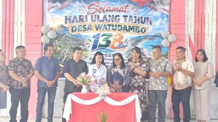 Rayakan HUT ke 138 Tahun, Pemdes dan Masyarakat Watudambo Gelar Ibadah Syukur