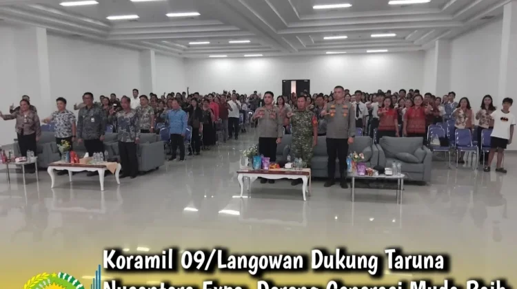 Danramil Langowan Dukung Expo Pendidikan SMA Taruna Nusantara