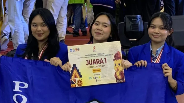 3 Srikandi Elektro Polimdo Juara 1 Hackathon Nasional