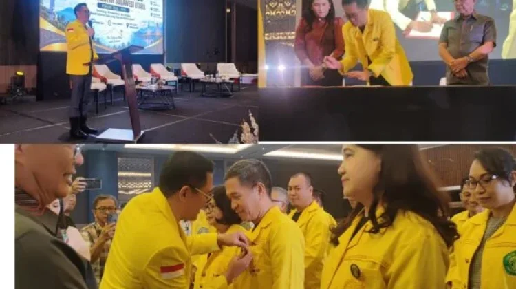 Joune Ganda Lantik Pengurus ILUNI UI Sulut 2026-2029