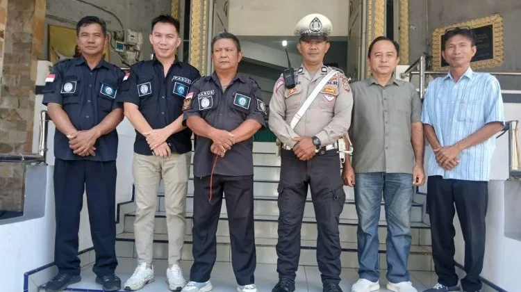 Minggu Kasih Polsek Malalayang, Ajak Jemaat Jaga Kamtibmas