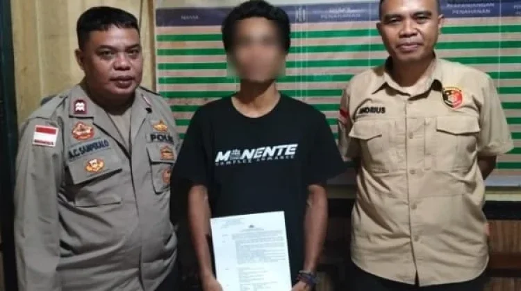 Kebakaran Base Camp Gunung Awu, Polres Sangihe Tahan Tersangka