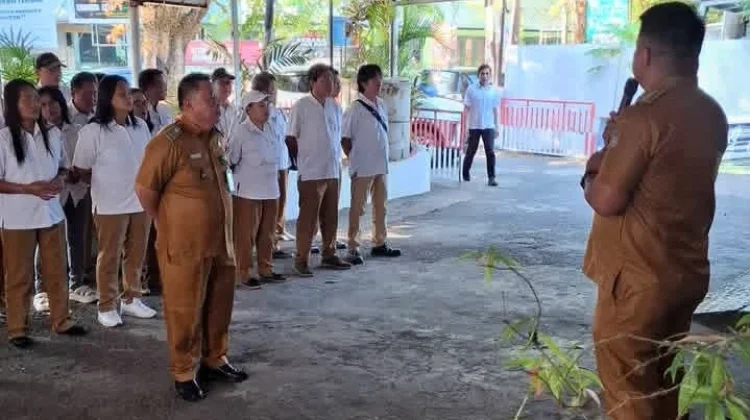 Apel kerja kecamatan sario, Camat Tekankan Disiplin Kerja dan Waspada Kebakaran