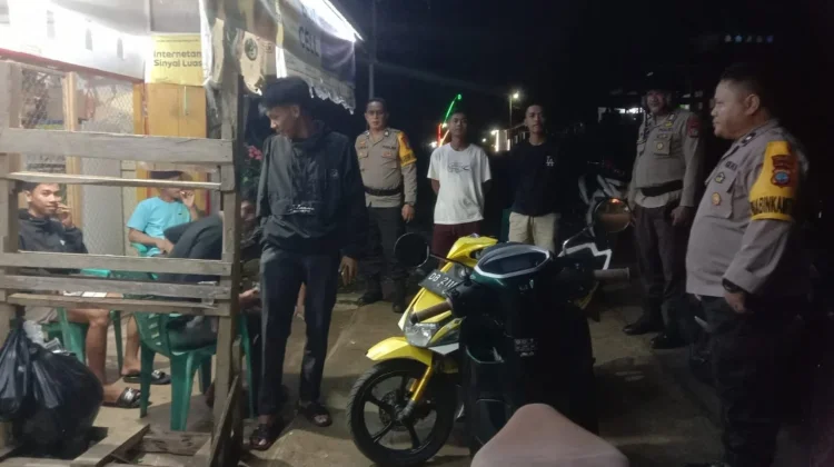 Polsek Passi Laksanakan Patroli KRYD di Wilayah Desa Wangga dan Wangga Dua
