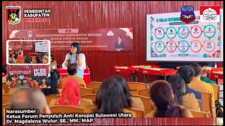 Pemkab Minahasa Perkuat Budaya Antikorupsi