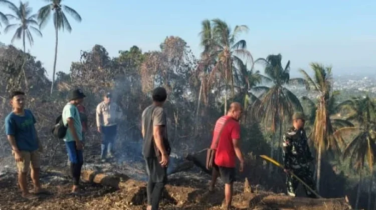 Sebanyak 6 Titik Kebakaran di Manado, Polisi Tingkatkan Monitoring