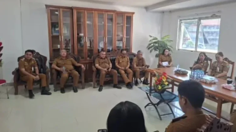 Matangkan Pilhut Serentak, Pemkab Minut Gelar Rakor Bersama Camat