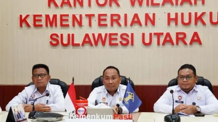 Kakanwil Kemenkum Sulut Ikuti Diskusi Strategi Kebijakan Kanwil Kemenkum Sumsel