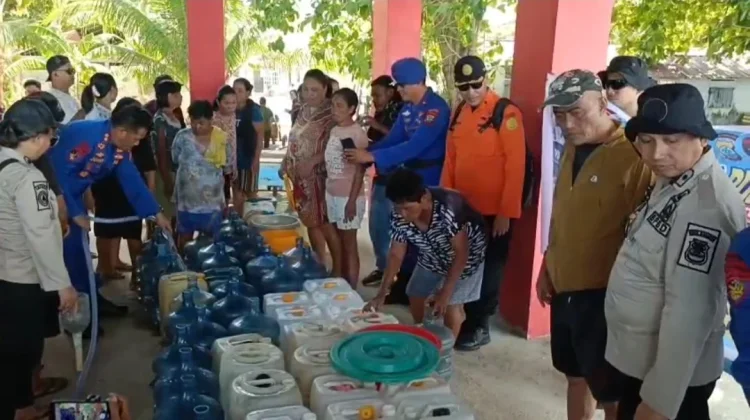 PDAM Wanua Wenang Distribusikan Air Bersih di Pulau Manado Tua dan Siladen