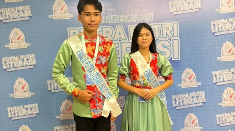 Dua Siswa SMKN 2 Tondano Lolos Final Putra Putri Literasi Sulut 2026