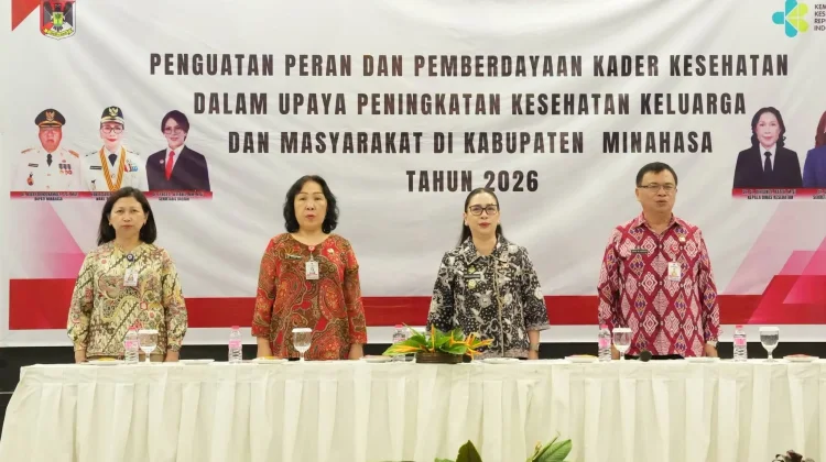 Minahasa Perkuat Peran Kader Kesehatan