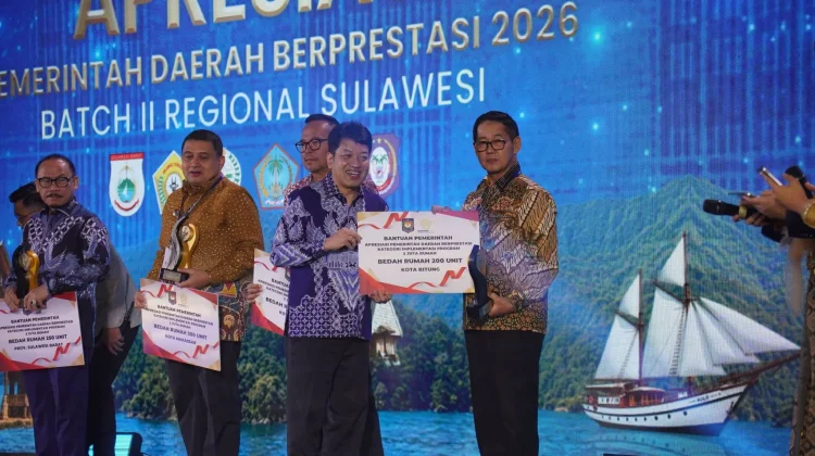 Bitung Raih Terbaik III Program 3 Juta Rumah, Dapat 200 Kuota