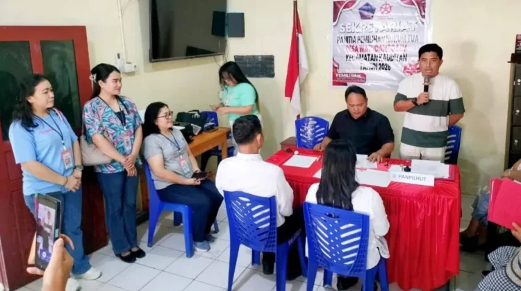 Sukseskan Pilhut 2026, Kecamatan Kauditan Gelar Monitoring
