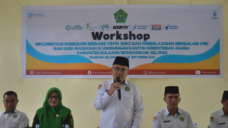 Kemenag Bolsel Dorong Guru Terapkan Kurikulum Berbasis Cinta