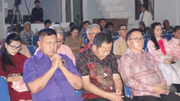 Wakil Bupati Kawati Hadiri Fellowship Komisi PELPRIP Wilayah 75 Ranoyapo