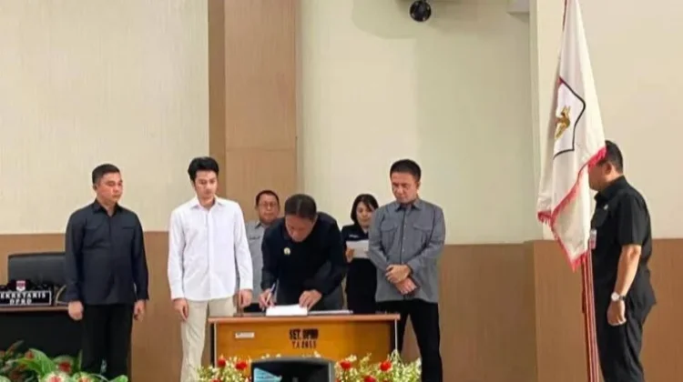 Bupati Wongkar Tandatangani Nota Kesepahaman Perubahan KUA & PPAS TA 2026