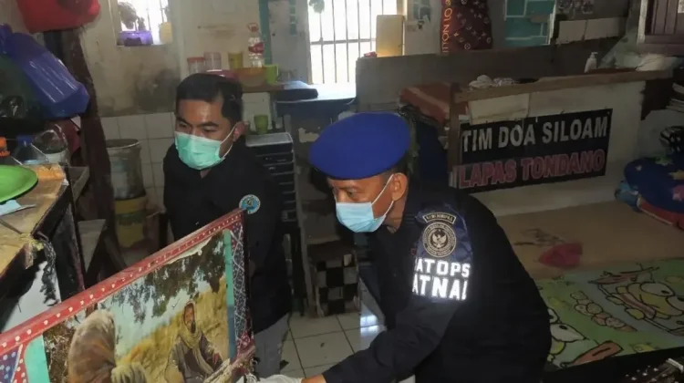 Deteksi Dini HALINAR, Lapas Tondano Perkuat Sinergi Bersama APH