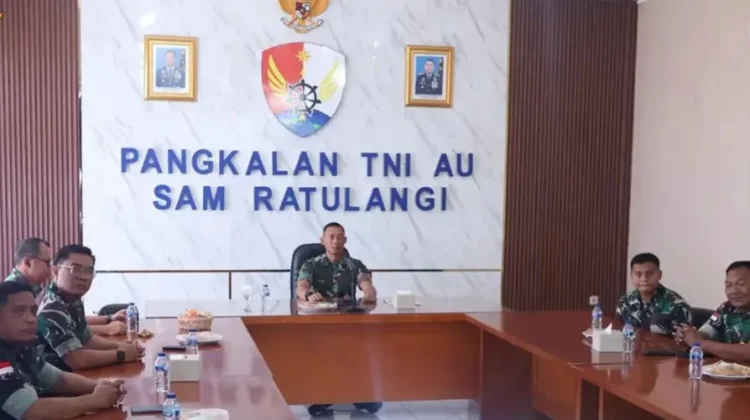 Lanud Sam Ratulangi Ikuti Vicon Sosialisasi Peran Dislitbangau