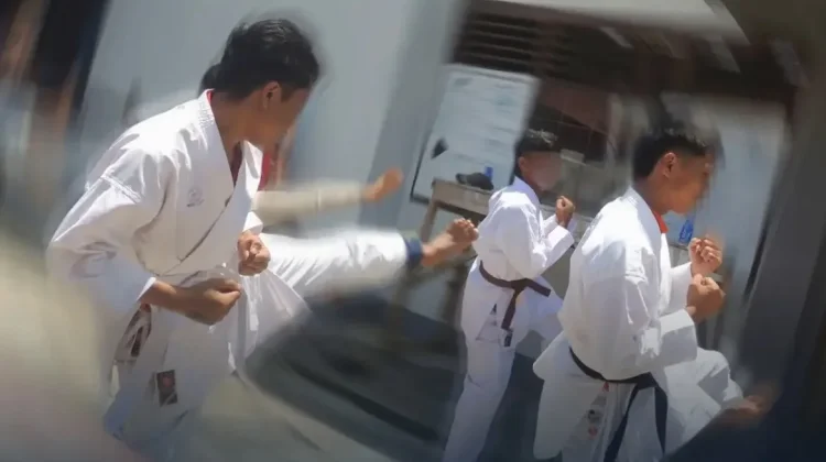 Asah Bakat dan Karakter, WBP Lapas Tondano Ikuti Ekstrakurikuler Karate