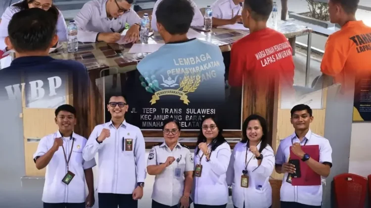 PN Amurang Laksanakan Wasmat di Lapas Kelas III Amurang
