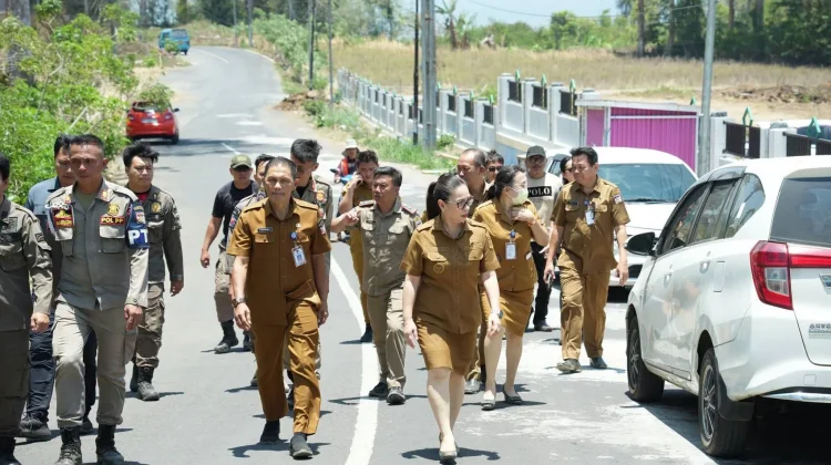 Wabup Minahasa Tinjau Kawasan RSUD Sam Ratulangi