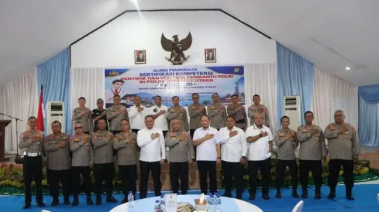Kapolda Sulut Buka Kegiatan Pelaksanaan Sertifikasi Penyidik & Penyidik Pembantu