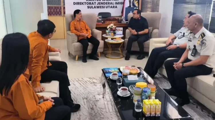 Pendataan Sensus Ekonomi 2026, BPS Sulut Audiens Dengan Kakanwil Ditjenim