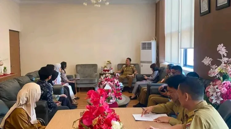 Bupati Franky Wongkar Ikut Exit Meeting BPK Sulut