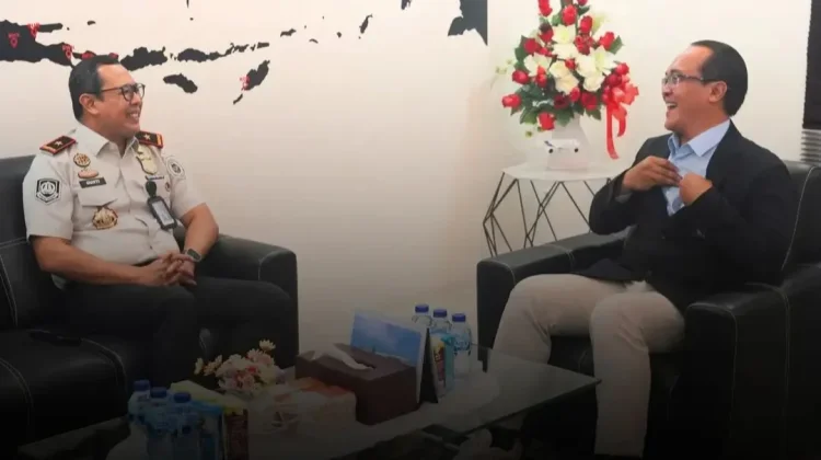 Kakanwil Ditjenim-GM Angkasa Pura Bahas Pengawasan Perlintasan Internasional