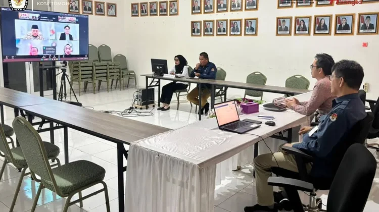 KPU Tomohon Ikuti Pembukaan Ujian Nasional E-Learning PPID di Lingkungan KPU 2026