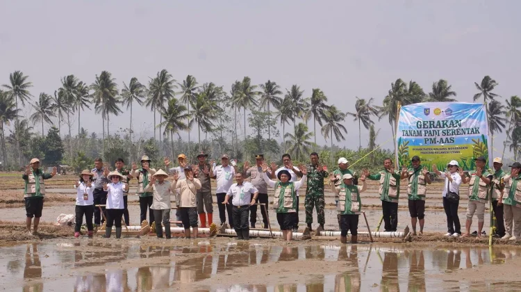 Pemkab Bolmong Dukung GERTAMNAS Padi PM-AAS di Dumoga Utara