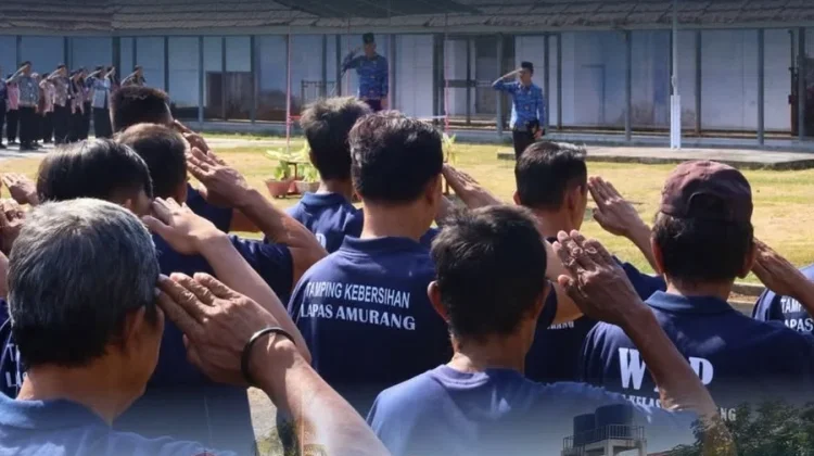 Semangat Hari Kesaktian di Lapas Amurang