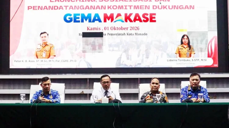 Pemkot Manado Luncurkan GEMA MAKASE untuk Anak Putus Sekolah