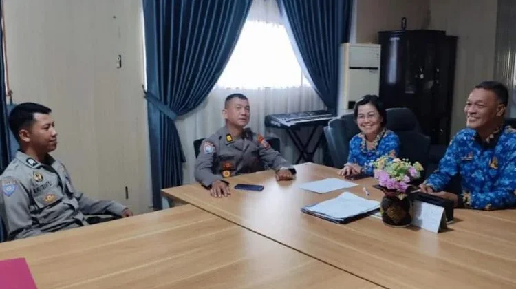 Terkait Pendaftaran Agen Perlinsos, Polresta Manado Koordinasi dengan Dinsos