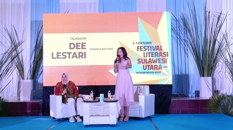 Dee Lestari Hadir di Festival Literasi Sulut 2026