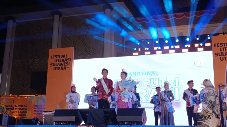 Julio dan Fidelis Terpilih Jadi Putra Putri Literasi Sulut 2026