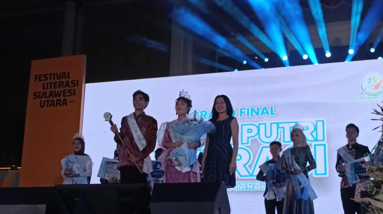 Dee Lestari: Putra Putri Literasi Sulut Harus Jadi Penggerak Literasi