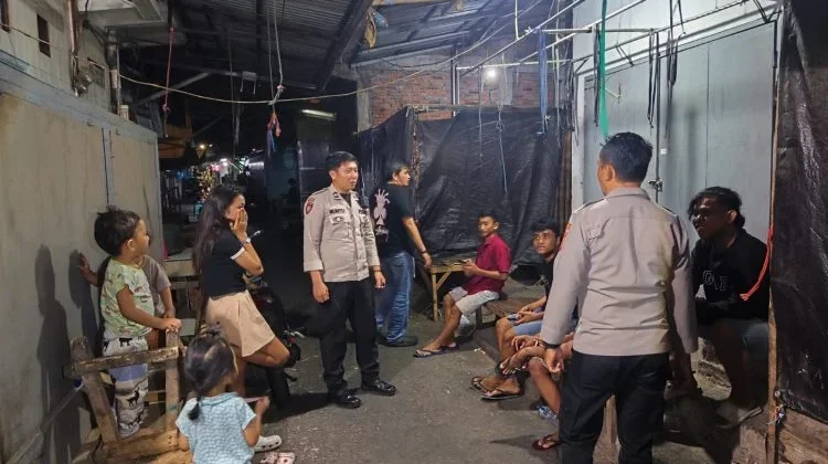 Pastikan Kamtibmas Terjaga, Polsek Jajaran Polresta Manado Intensifkan KRYD