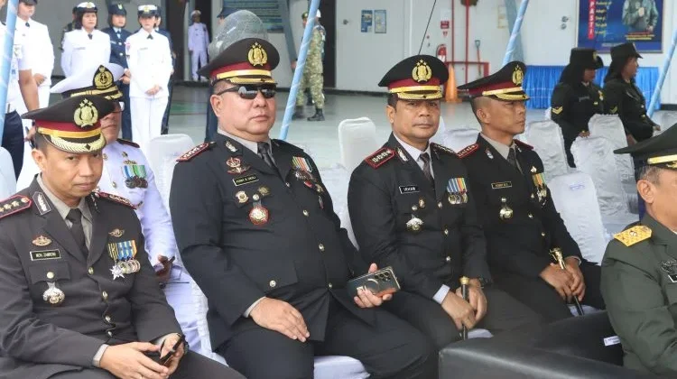 Hadiri Upacara HUT ke-81 TNI, Kapolresta Manado: Terus Jaga Soliditas TNI-Polri
