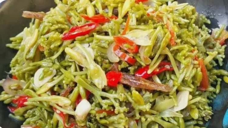 Resep dan Cara Membuat Tumisan Bunga Pepaya