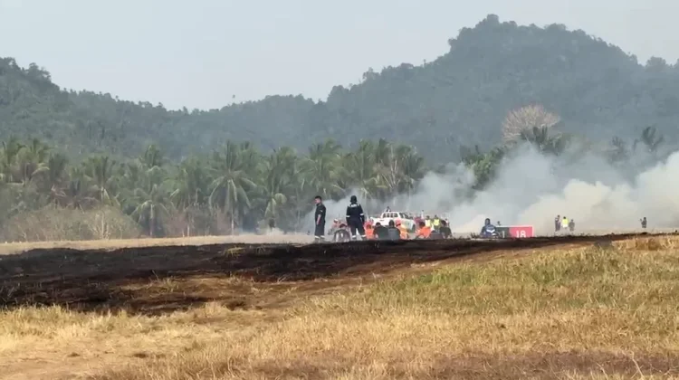 Kebakaran di Ujung Runway, Penerbangan Sam Ratulangi Terdampak