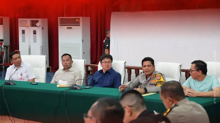 Rapat Penyelesaian Tawuran Anak Muda Manado