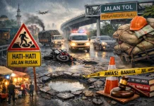 Jalan Rusak Ancam Keselamatan dan Pertumbuhan Ekonomi Nasional