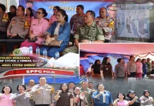 Polres Minahasa Ikuti Peresmian SPPG dan Gudang Pangan